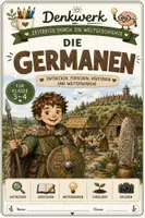 Vorschau - Stundenentwürfe - Germanen - Sachunterricht Klasse 3-4 | Arbeitsheft mit Lösungen, Lapbook, Forscherseiten & Urkunde - Seite 2