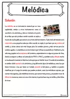 Vista previa - Hojas de trabajo - Melódica Ficha de música: texto con huecos, comprensión auditiva y sopa de letras - página 2