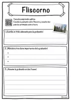 Vista previa - Hojas de trabajo - Fliscorno Ficha de música: texto con huecos, comprensión auditiva y sopa de letras - página 3