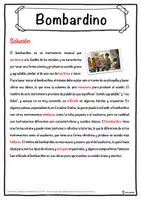 Vista previa - Hojas de trabajo - Bombardino Ficha de música: texto con huecos, comprensión auditiva y sopa de letras - página 2