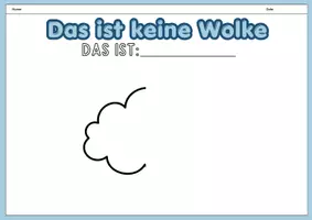 Vorschau - Mal- und Bastelvorlagen - Das ist kein....- 20 kreative Weitermalbilder | 5.-7. Klasse, Kunst, Vertretung - Seite 2