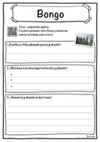 Vista previa - Hojas de trabajo - Bongo Ficha de música: texto con huecos, comprensión auditiva y sopa de letras - página 3