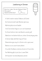 Vorschau - Arbeitsblätter - Lesetraining: Stolperwörter Sommer - Seite 2
