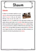 Vista previa - Hojas de trabajo - Shawm Ficha de música: texto con huecos, comprensión auditiva y sopa de letras - página 2