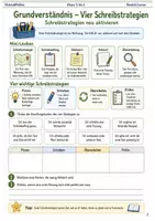 Vorschau - Arbeitsblätter - Schreibstrategien neu aktivieren Arbeitsheft Klasse 5 bis 6 Schulstart Textproduktion - Seite 1