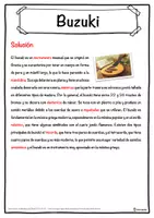 Vista previa - Hojas de trabajo - Buzuki Ficha de música: texto con huecos, comprensión auditiva y sopa de letras - página 2