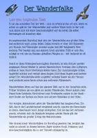 Vorschau - Stundenentwürfe - Leseverstehen: Der Wanderfalke – Sachtext - Seite 1