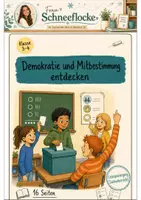 Vorschau - Arbeitsblätter - Demokratie Klasse 3 -4 Stationen-Spaziergang - Deckblatt