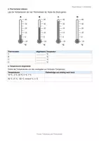 Vorschau - Arbeitsblätter - Arbeitsblatt Physik Klasse 7 - Temperatur und Thermometer - Seite 1