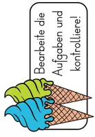 Vorschau - Arbeitsblätter - Schriftliche Addition bis 10 000 | Freiarbeit 4. Klasse | 24 Karteikarten mit Selbstkontrolle | Eissorten - Seite 2