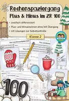 Vorschau - Arbeitsblätter - Rechenspaziergang - Plus und Minus im Zahlenraum 100 (Klasse 2) - Deckblatt