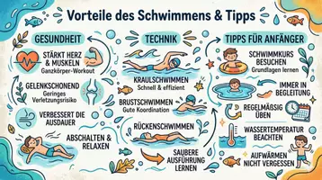 Vorschau - Arbeitsblätter - Lernposter + Arbeitsblätter zum Thema "Schwimmen" + Lösung & MP3 + Mindmap + Infografik - Seite 1