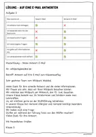 Vorschau - Arbeitsblätter - Auf eine E-Mail antworten – Antwort-E-Mails schreiben - Seite 3