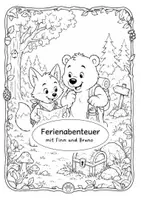 Vorschau - Arbeitsblätter - Ferienheft | Escape Room | Code knacken | Übergang 2./3. Klasse - Seite 1