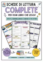 anteprima - Schede informative - 16 schede di analisi lettura WRW - Pagina di copertina