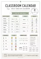 Vorschau - Bildkarten - Tafelkalender Englisch - Deckblatt