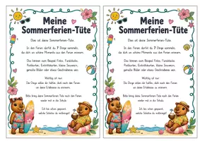 Vorschau - Mal- und Bastelvorlagen - Ferien-Plaudertasche: Sommerferien-Tüte mit Capybara-Stickern - Seite 3