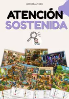 Vista previa - Juegos / Gamificación - ATENCIÓN SOSTENIDA - Portada