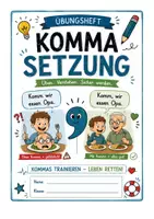 Vorschau - Stundenentwürfe - Kommasetzung - Übungsheft mit Lösungen & Abschlusstest - Deutschunterricht - Seite 1
