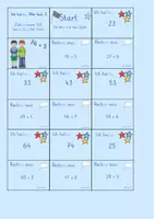 Vorschau - Arbeitsblätter - ZR 100/ Einmaleins Spiele Freiarbeit Materialpaket Klasse 2 - Seite 3