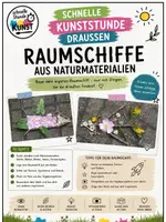 Vorschau - Arbeitsblätter - Schnelle Kunststunde - Draußen Raumschiffe - Deckblatt