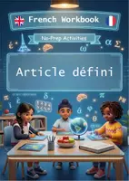 Aperçu - Feuilles d'exercices - Les articles définis – Workbook complet (A1–A2) | Le, La, Les, L' | Jeux, Exercices & Corrigés - Page de couverture