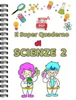 anteprima - Esercizi - Super Quaderno di SCIENZE classe 2 - Pagina di copertina