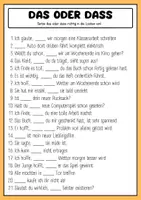 Vorschau - Arbeitsblätter - Das oder Dass - Deckblatt