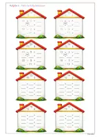 Vorschau - Arbeitsblätter - Einführung Zahlenraum 20 - Aufgabenfamilien/Aufgabenhäuser (differenzierte Arbeitsblätter) - Seite 2
