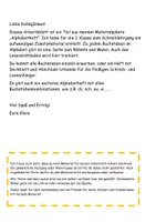 Vorschau - Arbeitsblätter - Klaro DaZ- & Homeschooling Einzelbuchstabenblatt Vv - Seite 1