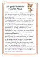 Vorschau - Fördermaterial/Inklusion - Buchstabeneinführung M - Bildkarten - Seite 1