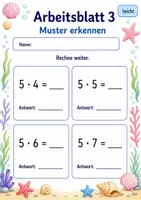 Vorschau - Arbeitsblätter - Rechenpäckchen Mal und Geteilt | Mathematik Klasse 3 | 6 Arbeitsblätter als PDF - Seite 3