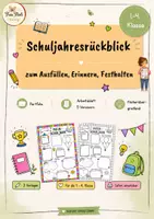 Vorschau - Arbeitsblätter - Schuljahresrückblick - Deckblatt
