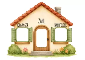 Vorschau - Poster - Nachbarzahlen - Tafelmaterial | Vorgänger & Nachfolger | Zahlenraum 20 - Seite 2