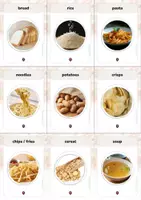 Voorbeeld - English Food and drinks (vocabulary cards) – Eten, drinken en activiteiten in het Engels - Pagina 1