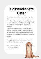 Vorschau - Poster - Otter Klassendienste Otterklasse - Seite 1