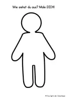 Vorschau - Arbeitsblätter - "Das bin ich!" Meine ersten Tage in der Schule - Seite 1