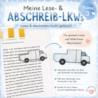 Vorschau - Fördermaterial/Inklusion - Abschreibehilfe Deutsch Leseförderung und Abschreibkompetenz - Deckblatt