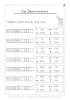 Vorschau - Arbeitsblätter - Zehnereinmaleins - Seite 3