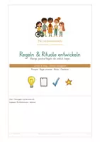 Vorschau - Anderer Materialtyp - Classroom Management - Regeln & Rituale entwickeln - Seite 1