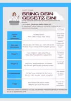 Vorschau - Stundenentwürfe - Bring dein eigenes Gesetz ein – WiPo mit 3 Niveaus - Seite 1