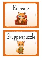 Vorschau - Poster - Fuchs Klasse: Sozialformen - Seite 3