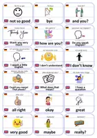 Vorschau - Fördermaterial/Inklusion - Englisch Flashcards: Alltag & Höflichkeit - Seite 2