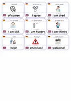 Vorschau - Fördermaterial/Inklusion - Englisch Flashcards: Alltag & Höflichkeit - Seite 3
