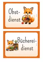 Vorschau - Poster - Fuchs Klasse: Klassendienste - Seite 3