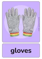 Vorschau - Fördermaterial/Inklusion - Bildkarten CLOTHES (1) | Englisch Grundschule | mit & ohne Brick Words - Seite 3