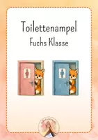 Vorschau - Poster - Fuchs Klasse: Toilettenampel - Deckblatt