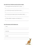 Vorschau - Arbeitsblätter - AUSTRALIA Vocabulary Work (More 4 Unit 7) Travelling Down Under - Seite 2