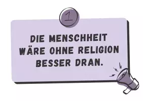 Vorschau - Anderer Materialtyp - Religionskritik ⎮ Thesenkarten - Gesprächsanlass für Klasse 10 bis 13 - Seite 2