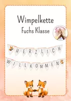 Vorschau - Poster - Fuchs Klasse: Wimpelkette - Deckblatt